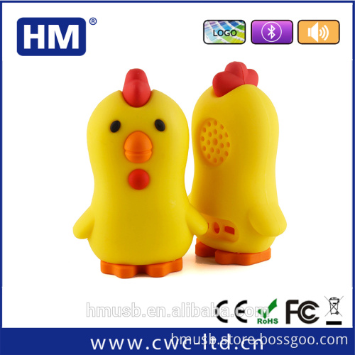 Customized PVC Bluetooth Speaker Promotional Gift Mini Speaker With Gift Package